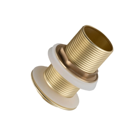 Balneo Brass Click-Clack Basin Plug B, Gold, Without Overflow – Brushed Gold