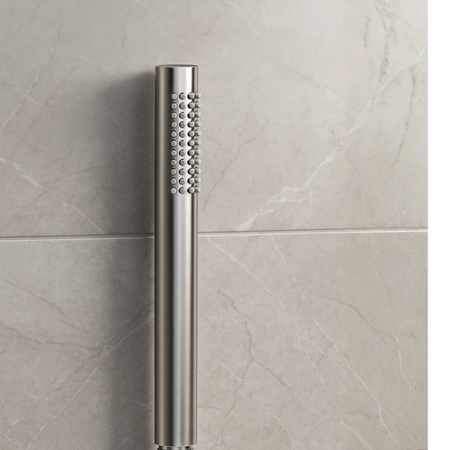 Balneo Cascade Shower Head Model 1 Inox