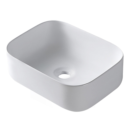 Balneo Natra 40.5 × 30 cm White Ceramic Countertop Sink