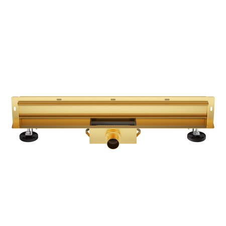 Linear drain wall-mounted Balneo In-Drain NEXT 2in1 80 cm gold double-sided
