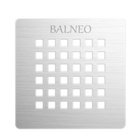 Maskownica do brodzika z konglomeratu mineralnego Balneo Stone Tray chrom