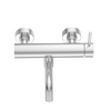 Balneo Cascade bath mixer model 1 inox