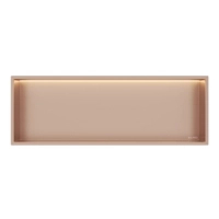 Balneo Wall Box LED Recessed Shelf Copper 90 x 30 x 10 cm