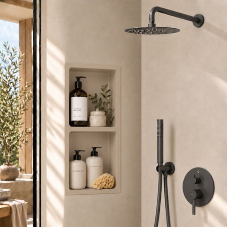 Niche shelf WALL-BOX Solid Duo Cashmere Dune