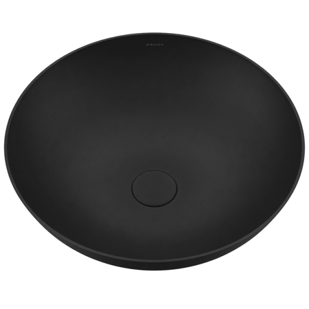 Washbasin TIERA Solid Surface Carbon Black
