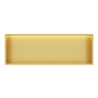 Balneo Wall Box LED recessed shelf Gold 90 x 30 x 10 cm