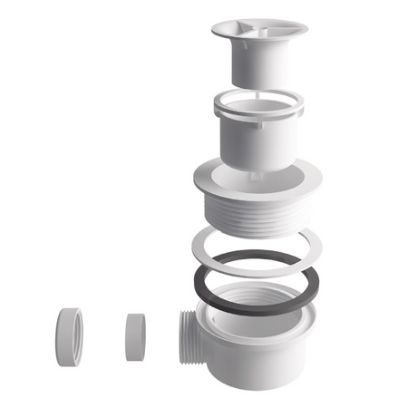 Siphon for Balneo Stone Tray shower tray, 87 mm