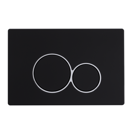 Przycisk spłukujący do WC Balneo Exo czarny