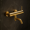 Balneo Cascade bath mixer model 1 shiny gold
