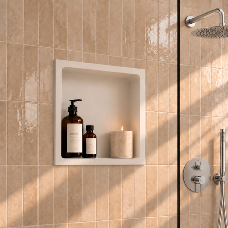 Półka wnękowa WALL-BOX Solid One Coco White