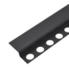 Slope profile Balneo black floor front 130 cm