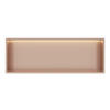 Balneo Wall Box LED Recessed Shelf Copper 90 x 30 x 10 cm