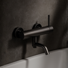 Balneo Cascade bath mixer model 1 black