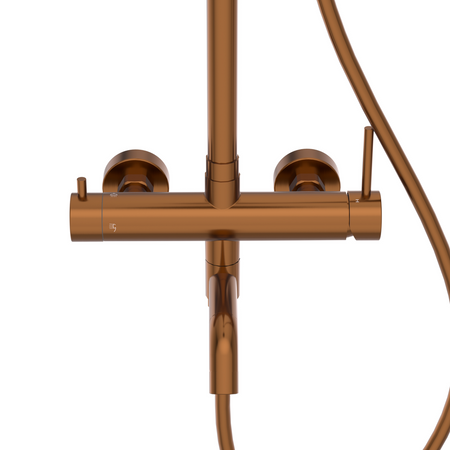 Bateria prysznicowa Balneo Cascade zestaw 1 copper