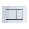 Flush button for TOILET Balneo Axo chrome made of stainless steel