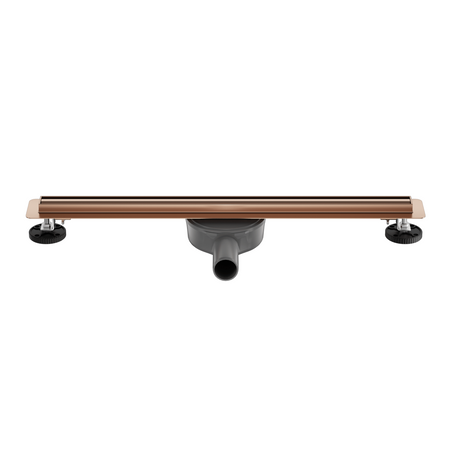 Linear drain floor Balneo Slim & Low ProLine Copper 70 cm copper