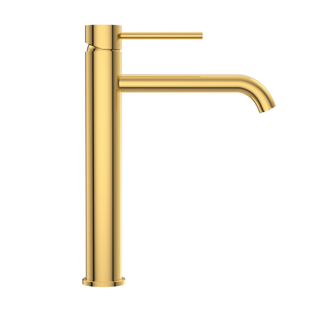 CASCADE washbasin faucet model 2 SHINY GOLD