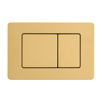 Flush button for TOILET Balneo Axo gold made of stainless steel brushed