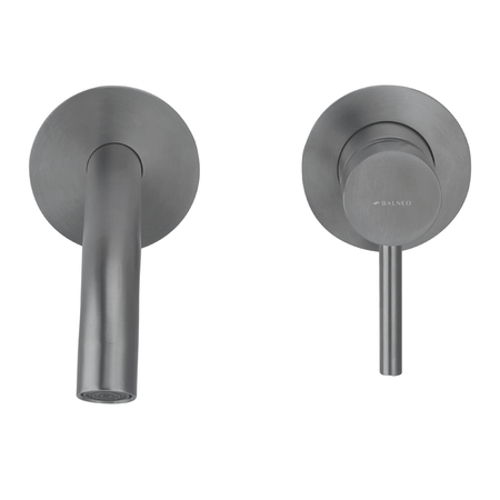 Balneo Cascade washbasin faucet model 3 gun metal