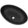 Umywalka SOVELIA Solid Surface Carbon Black