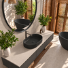 Umywalka ETERIA Solid Surface Carbon Black