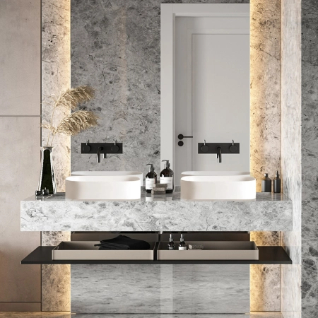 Balneo Vilar Above-Counter Basin 56 x 35.5 cm, White Ceramic