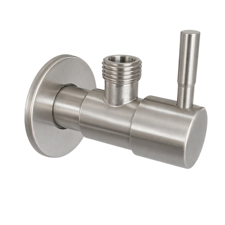 Angle valve with ceramic head model 1 INOX 1/2 x 3/4