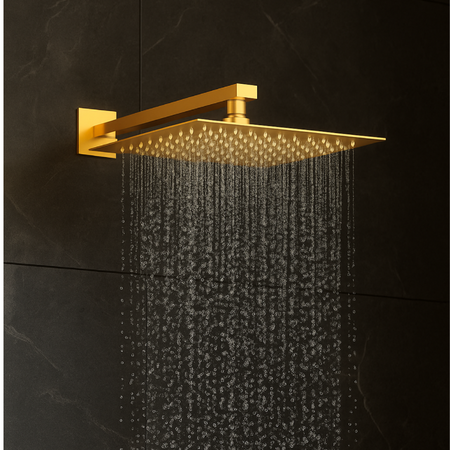 Deszczownica Balneo Cascade model 2 shiny gold