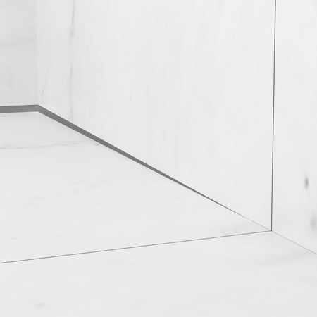 Listwa spadkowa Balneo Gun Metal podłogowa prawa 170 cm