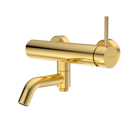 Balneo Cascade bath mixer model 1 shiny gold