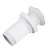 Basin plug brass Balneo Klik Klak E white without overflow