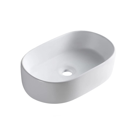 Balneo Vilar Above-Counter Basin 56 x 35.5 cm, White Ceramic