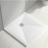 Balneo Stone Tray composite shower tray 90 x 90 x 2.5 cm white low square