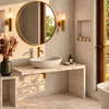 Umywalka SOVELIA Solid Surface Cashmere Dune