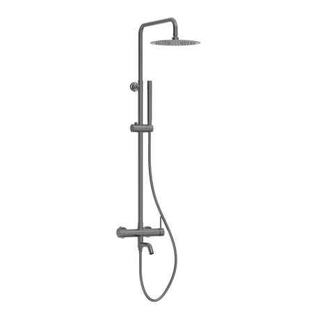 Bateria prysznicowa Balneo Cascade zestaw 1 gun metal