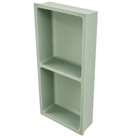 Niche shelf WALL-BOX Solid Duo Pistachio Cream