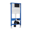 Balneo concealed WC set Fix-Frame Standard frame with white Luxa Tornado WC bowl