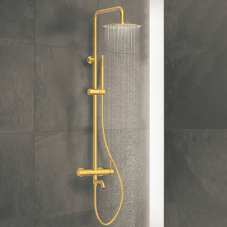 Balneo Cascade shower mixer set 1 gold