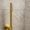 Balneo Cascade shower head model 1 gold