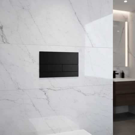 Flush button for toilet Balneo Flo black