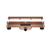Wall-mounted shower drain Wall and Floor NEXT - 60 cm Copper