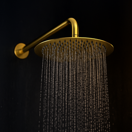 Deszczownica Balneo Cascade model 1 shiny gold