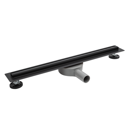 Odpływ liniowy podłogowy Balneo Slim & Low ProLine Black 100 cm czarny