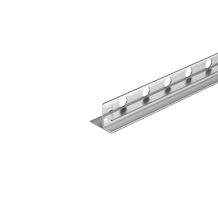 Listwa spadkowa Balneo inox do szkła lewa 120 cm