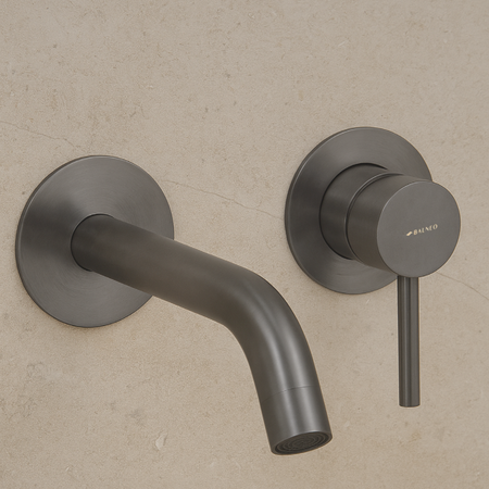 Balneo Cascade washbasin faucet model 3 gun metal