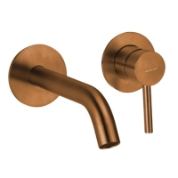 Balneo Cascade washbasin faucet model 3 copper