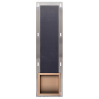 Balneo Wall Box Paper 3 Copper – Built-In Stainless Steel Paper Shelf & Storage