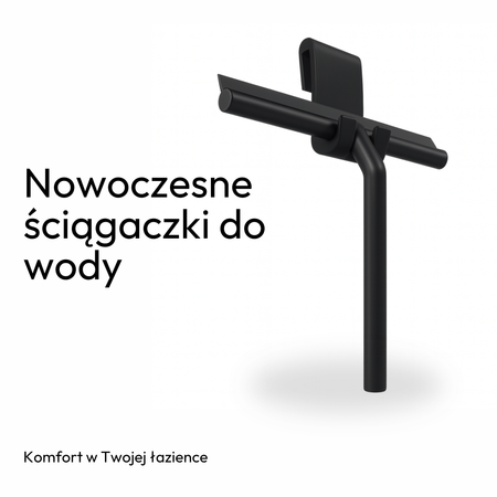 Ściągaczka do wody Balneo model 1 czarna