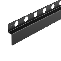 Slope profile Balneo black wall-mounted right 120 cm