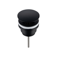 Basin plug brass Balneo Klik Klak D black universal